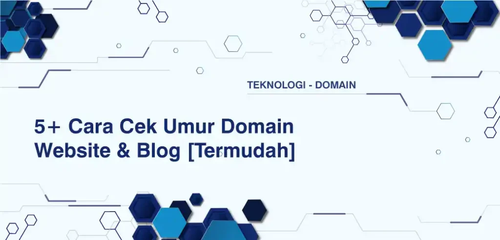 5+ Cara Cek Umur Domain Website & Blog [Termudah]