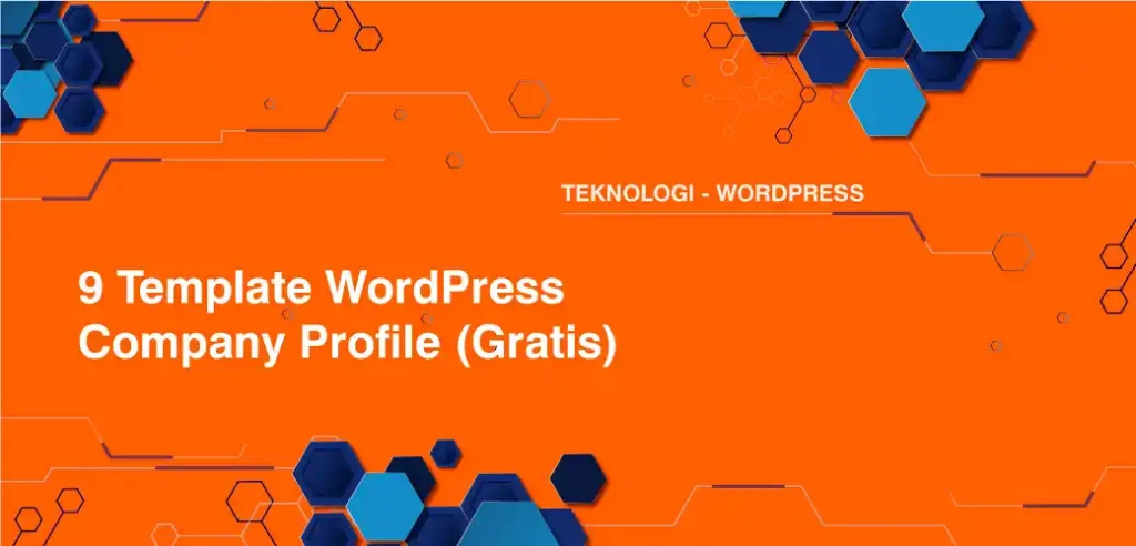 9 Template WordPress Company Profile (Gratis)